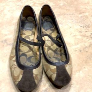 Coach signature woman’s flats